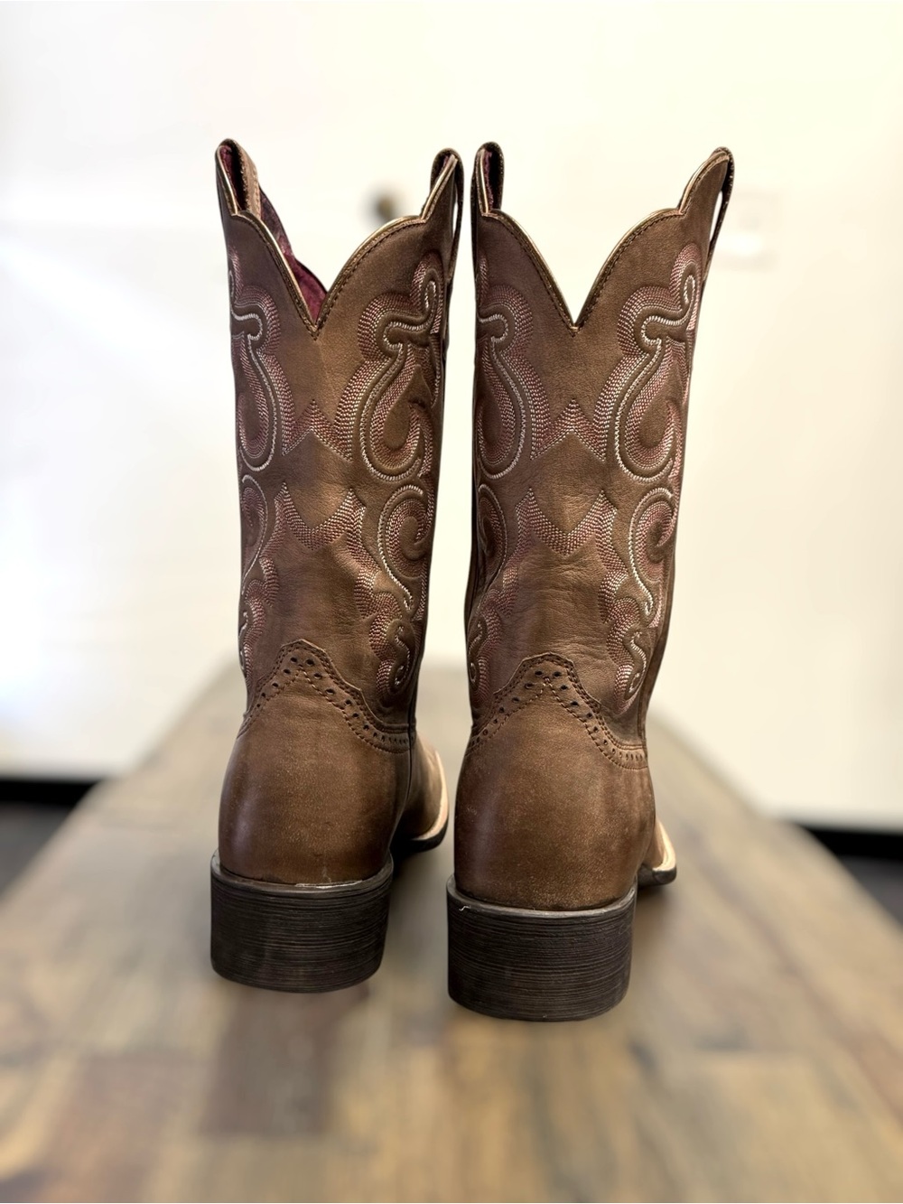 Ariat Women's Quickdraw Western Boots  - Broad Square Toe Size 11 - Picture 6 of 9